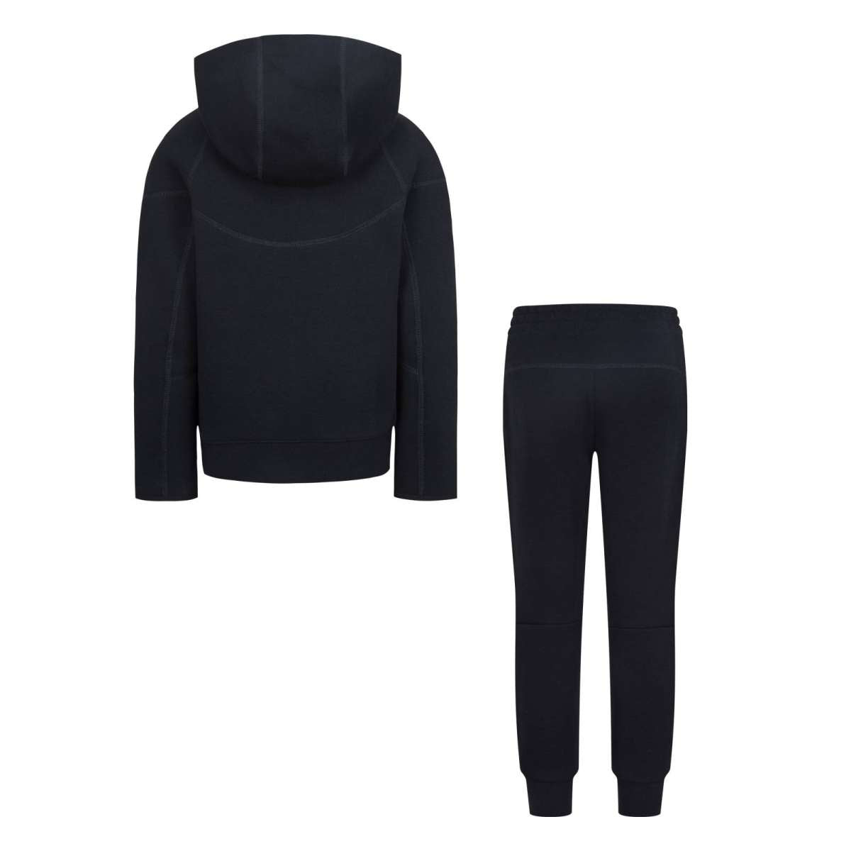 SET FELPA CON CAPPUCCIO & PANTALONI NIKE TECH FLEECE