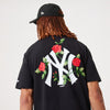 T-SHIRT OVERSIZE FLORAL GRAPHIC NEW YORK YANKEES MLB